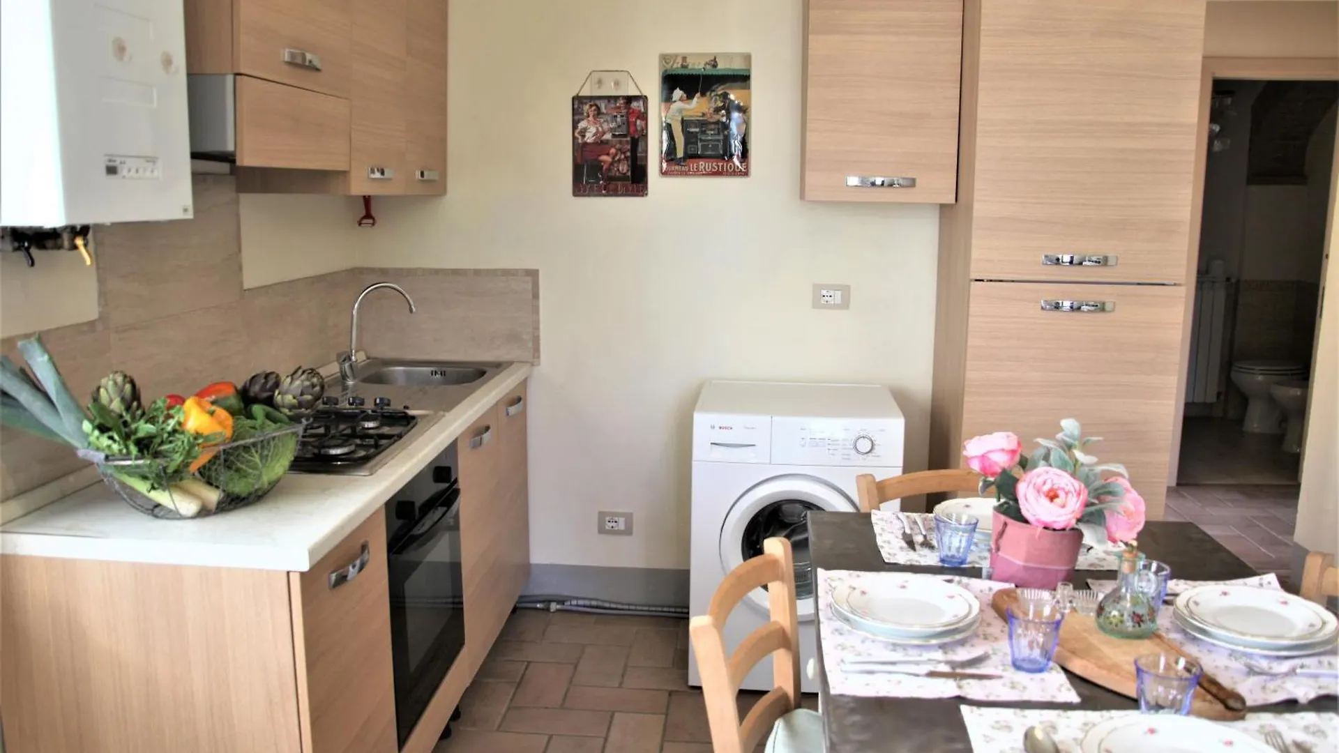 Apartment Claudia Vacanza Toscana - Appartamento Melograno -10 Min Da Siena Sovicille